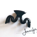 9cm Large M Geometric Plastic Hair Claw Clip